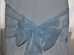 Organza Chair Sash